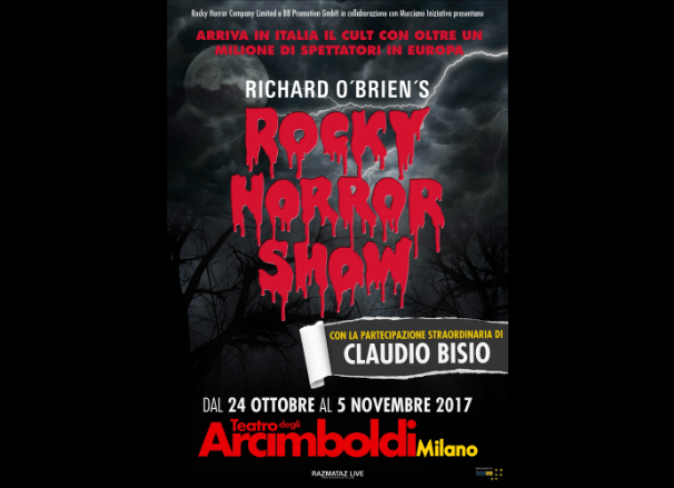 musical rocky horror show teatro arcimboldi bisio richard o'brien