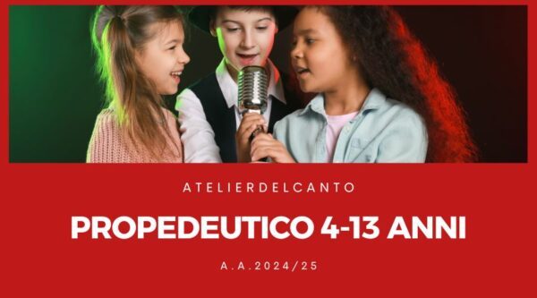 Corso Propedeutico di Canto (4-13 anni)